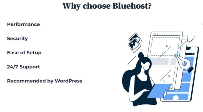 Por qué elegir Bluehost